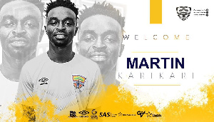 The Accra-based club have also signed Karikari's teammates Evans Adomako and Raphael Amponsah