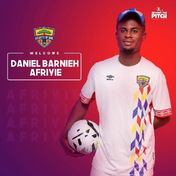 Striker Daniel Afriyie Barnie.