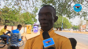 A concerned citizen expressing his views on Mahama's boot for boot comment