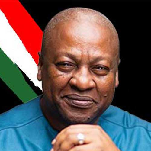 NDC flagbearer, John Dramani Mahama