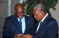 Stan Dogbe and Former President John Dramani Mahama