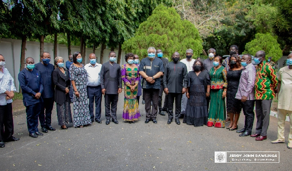 Rawlings and gov't delegation