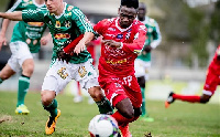 Seth Paintsil scored his tenth goal for Jaro FF