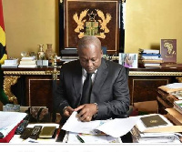 Ex president John Dramani Mahama