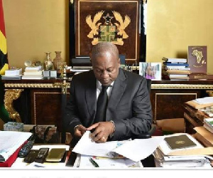 Ex president John Dramani Mahama