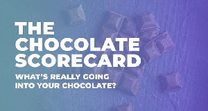 File photo of 2022 chocolate scorecard flier