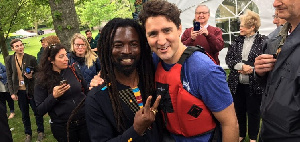 Dawuni was invited alongside UN Goodwill Ambassadors, actor Adrian Grenier (Entourage)