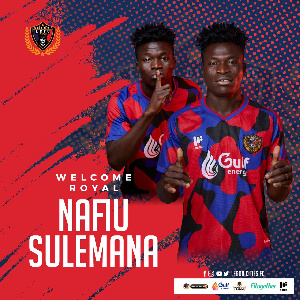 Nafiu Sulemana has completed his move to Legon Cities