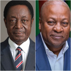 Dr. Kwabena Duffuor And John Dramani Mahama Race