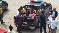 A manhunt by the Accra police Command led to the arrest of the 12 suspects