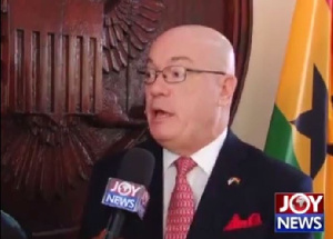 United States Ambassador to Ghana, Robert .P. Jackson