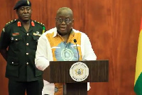 President Akufo-Addo said the John Mahama government made zero savings in that regard