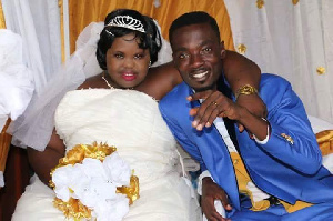 Kumawood actor and producer, Mmebusem and his wife