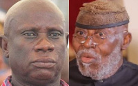 Nana Obiri Boahen (left), Dr Nyaho Nyaho-Tamakloe