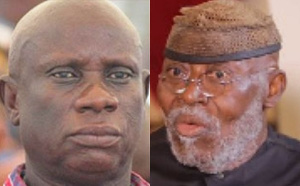 Nana Obiri Boahen (left), Dr Nyaho Nyaho-Tamakloe