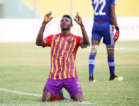 Victor Aidoo had a brace against Ebusua Dwarfs on matchday 15