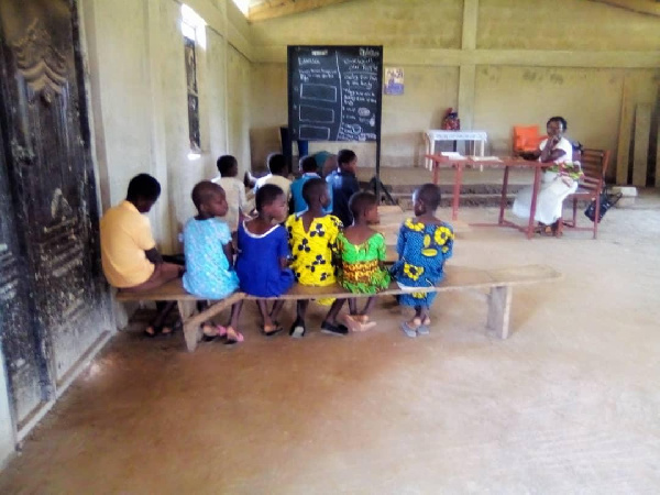 A community school in Bawa