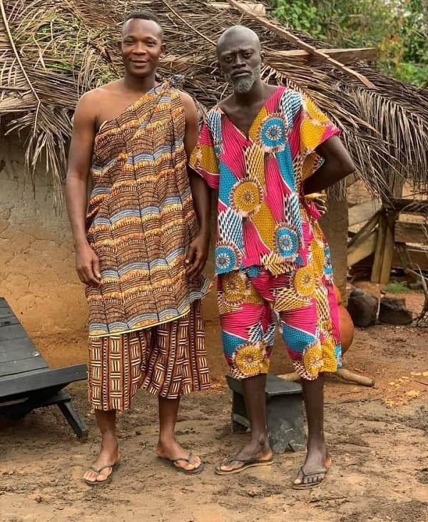 Former Black Stars defender, John Paintsil and Actor Kwadwo Nkansah