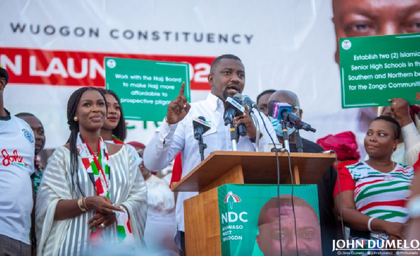 Parliamentary Candidate for  Ayawaso West Wuogon Constituency, John Dumelo