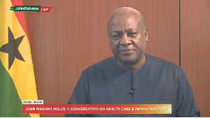 John Dramani Mahama, former president of Ghana