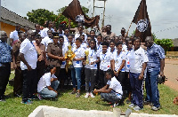 Team with their Chief Patron, DDP Patience Baffoe-Bonnie