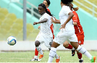 Janet Egyir netted three times in five matches for the Black Queens