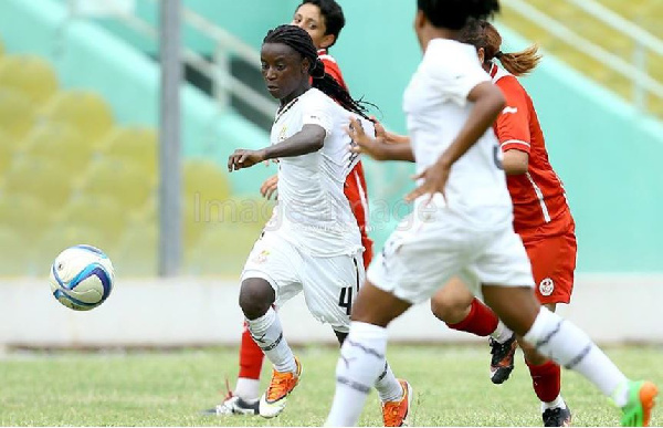 Janet Egyir netted three times in five matches for the Black Queens