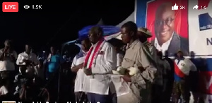 The NPP's final rally is themed: The Battle is the Lord