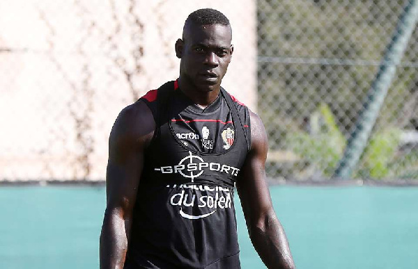 Brescia striker Mario Balotelli