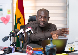 Information Minister, Kojo Oppong Nkrumah