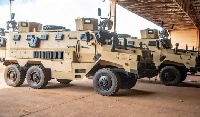 Photo of an armoured truck