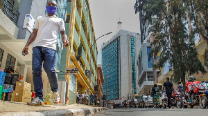 A street in Kigali, Rwanda