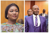 Samira Bawumia and Kennedy Agyapong