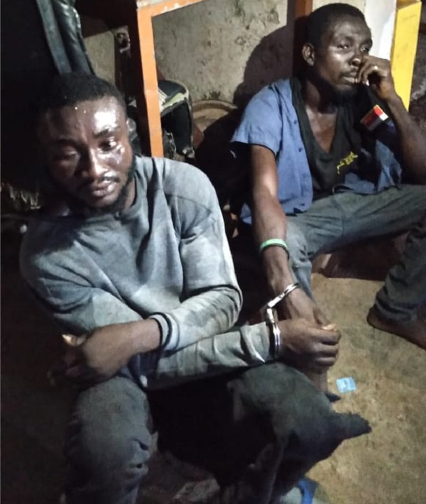 Two suspected wee-toffee peddlers arrested at Bantama