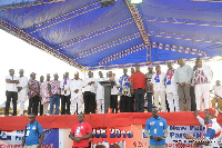 Members of the NPP campaign team