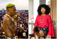 Ghanaian musicians, Shatta Wale and Mzbel