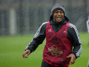 Andre Ayew training