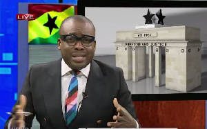 Paul Adom Otchere speaking on Good Evening Ghana