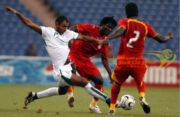 The Black Stars lost 5-0 in the friendly match