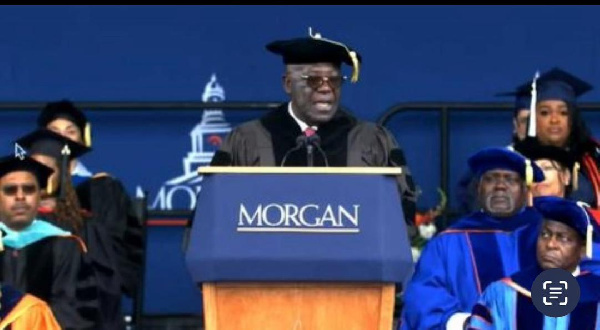 Sam Jonah at Morgan State University in Baltimore