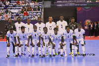 Ghana Futsal team failed to advance to the next stage of the tournament