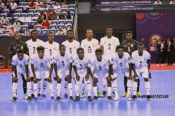 Ghana Futsal team failed to advance to the next stage of the tournament