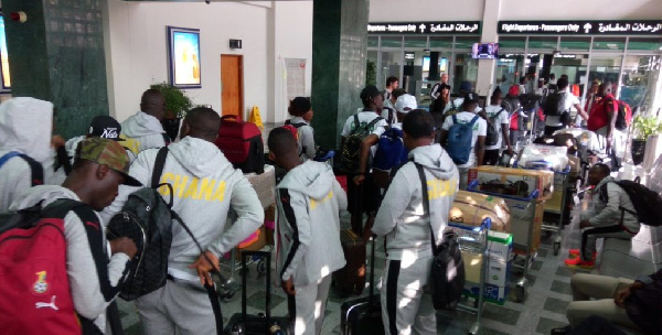 The Sports Ministry had promised to airlift the 21-man contingent to Accra