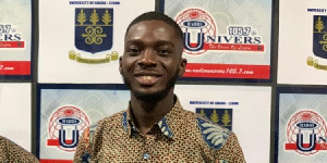 Former UGSRC Presidential Aspirant, Samuel Amos Ofosu