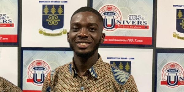 Former UGSRC Presidential Aspirant, Samuel Amos Ofosu