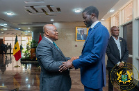 Nana Addo Dankwa Akufo-Addo and Bassirou Diomaye Faye