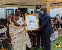 Joseph Boahen Aidoowas conferred the title, Cocoa Boafopa