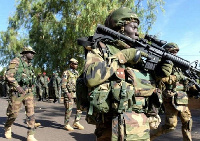 File photo: Some members of the Nigerian army