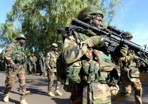 File photo: Some members of the Nigerian army