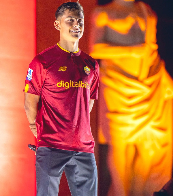 Paulo Dybala joined AS Roma as a free agent from Juventus